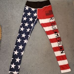Gym leggings Rogue American, American Flag